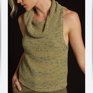 Anthropologie Cowlneck Sweater Tank